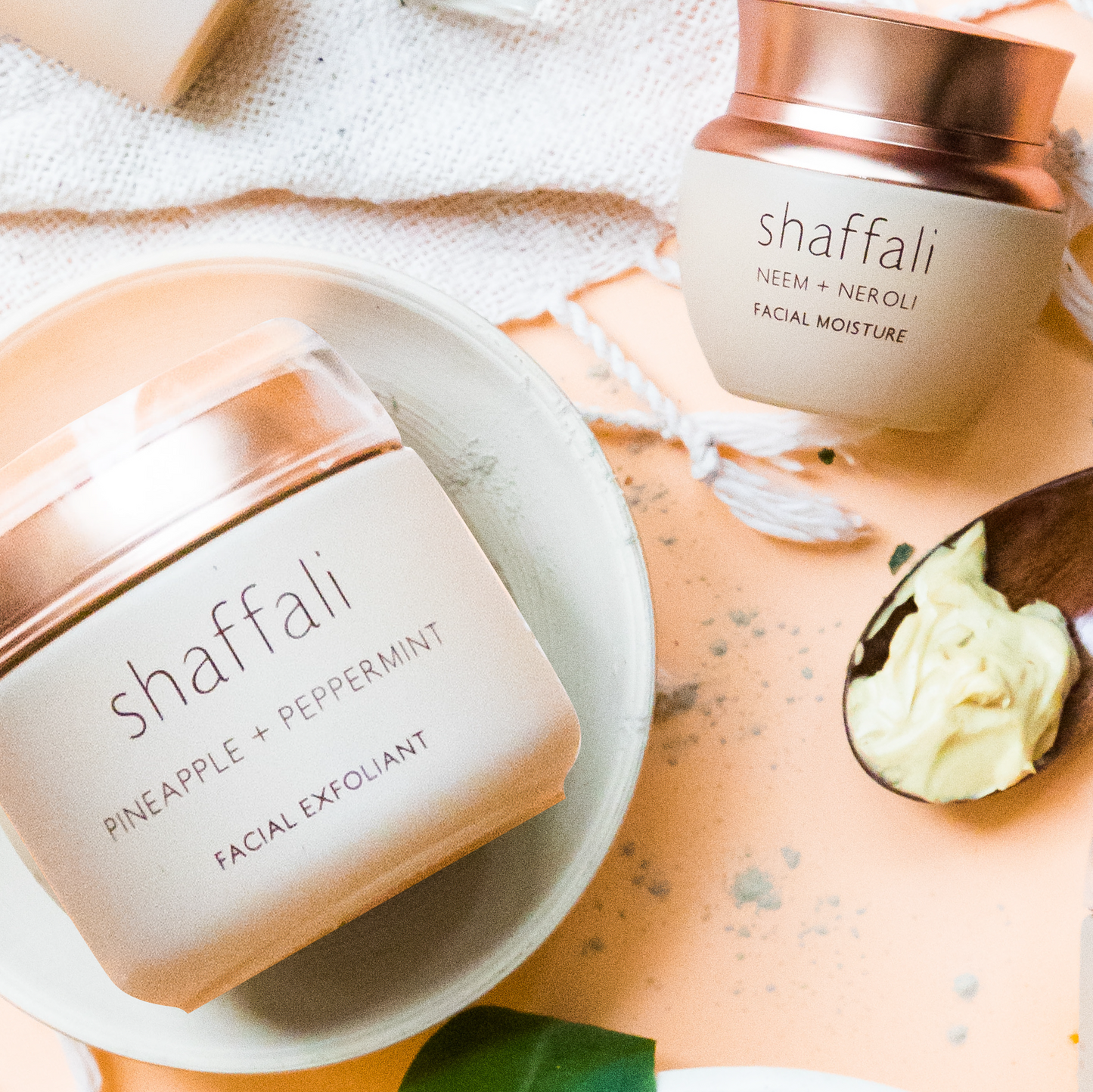 Balance Ritual: Exfoliant + Moisturizer