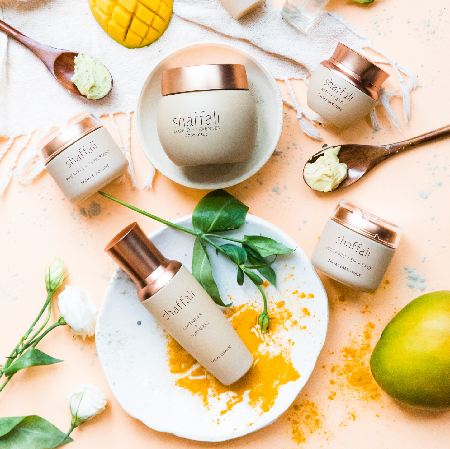 Step 1. Wash: Lavender + Turmeric Facial Cleanser