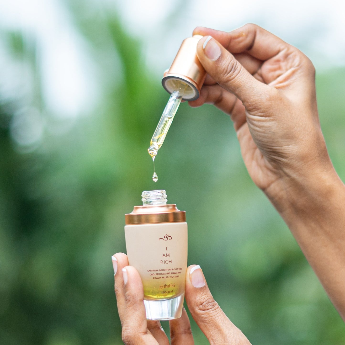 Step 5. Boost: Saffron and Rose Brightening Serum