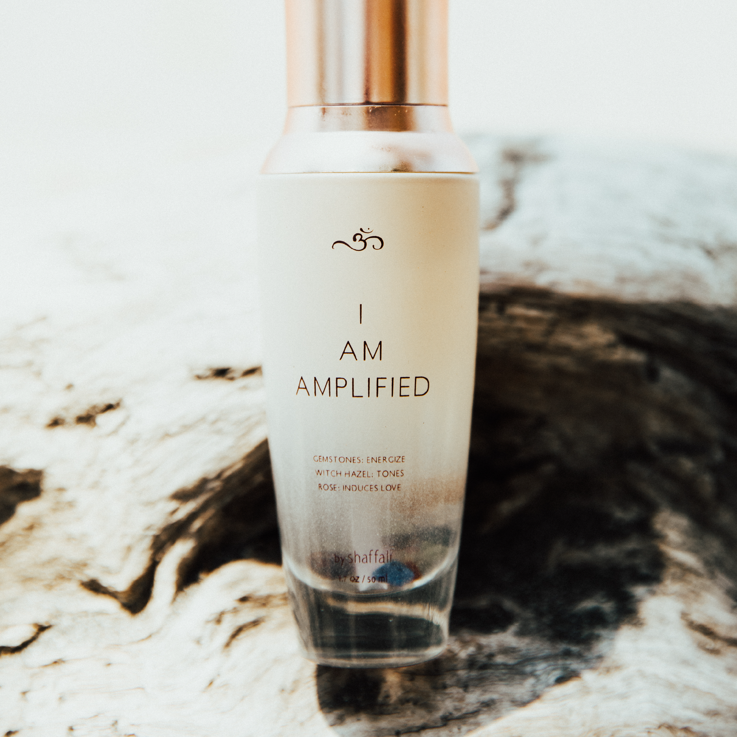 Step 4. Tone: Crystal + Rose Aura Amplification Facial Mist